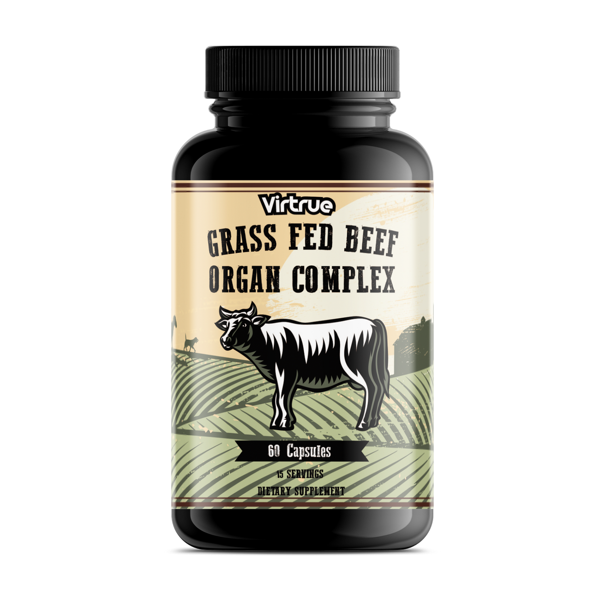 Grass Fed Beef Organ Complex Capsules