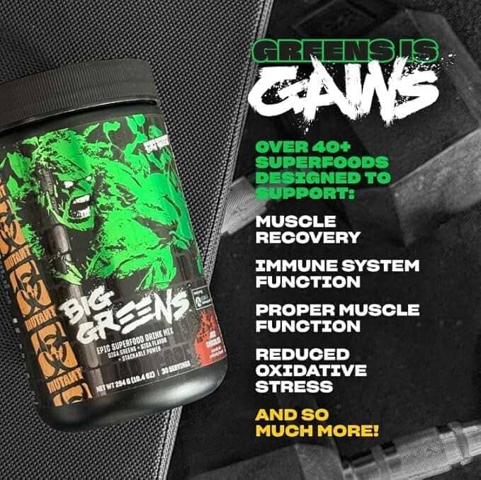 Mutant Big Greens, 30 Servings (Discontinued)