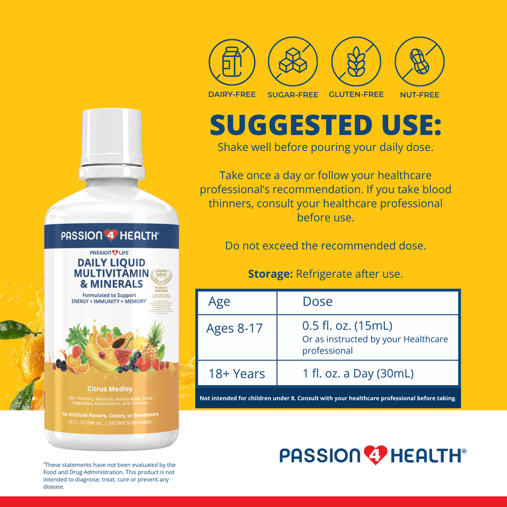 Daily Liquid Multivitamin + Minerals