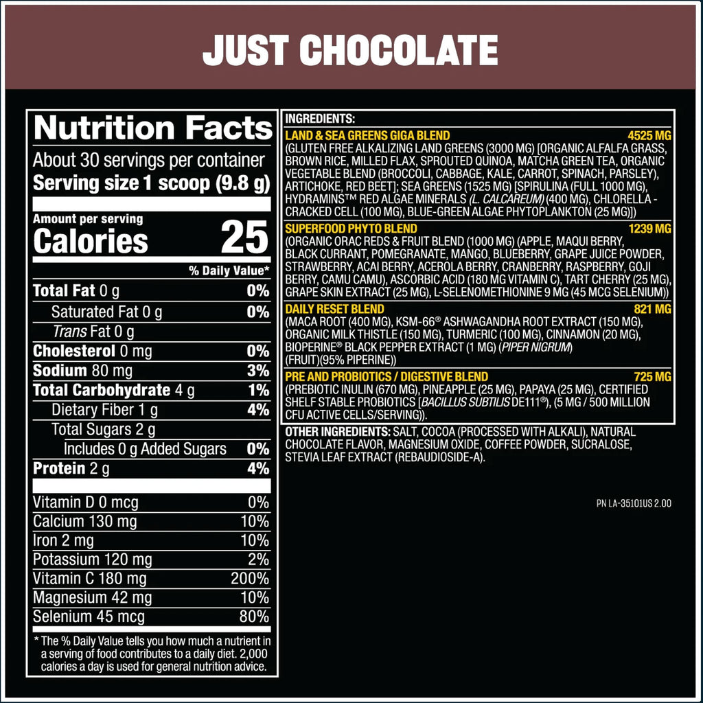 Mutant Big Greens, 30 Servings (Discontinued)